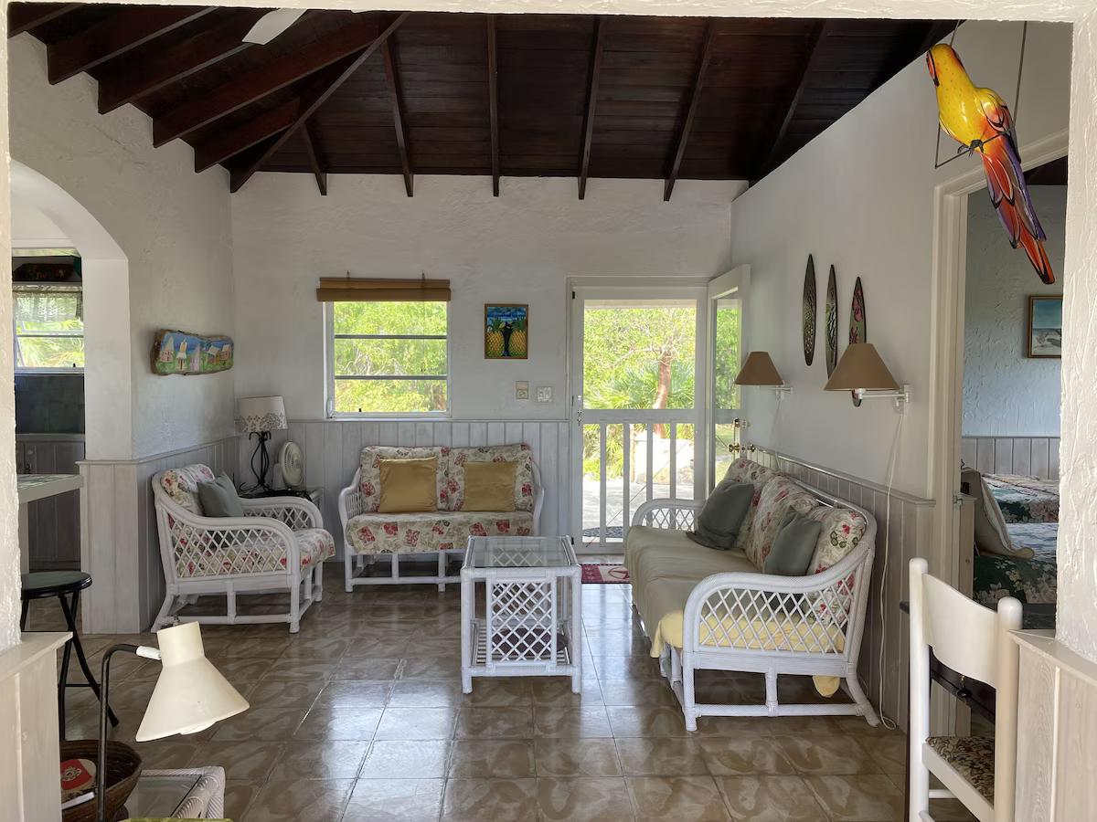 Living Area at Coral House